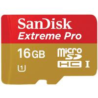 Карта пам'яті SanDisk 16Gb microSDHC eXtreme Pro UHS-I (SDSDQXP-016G-X46)
