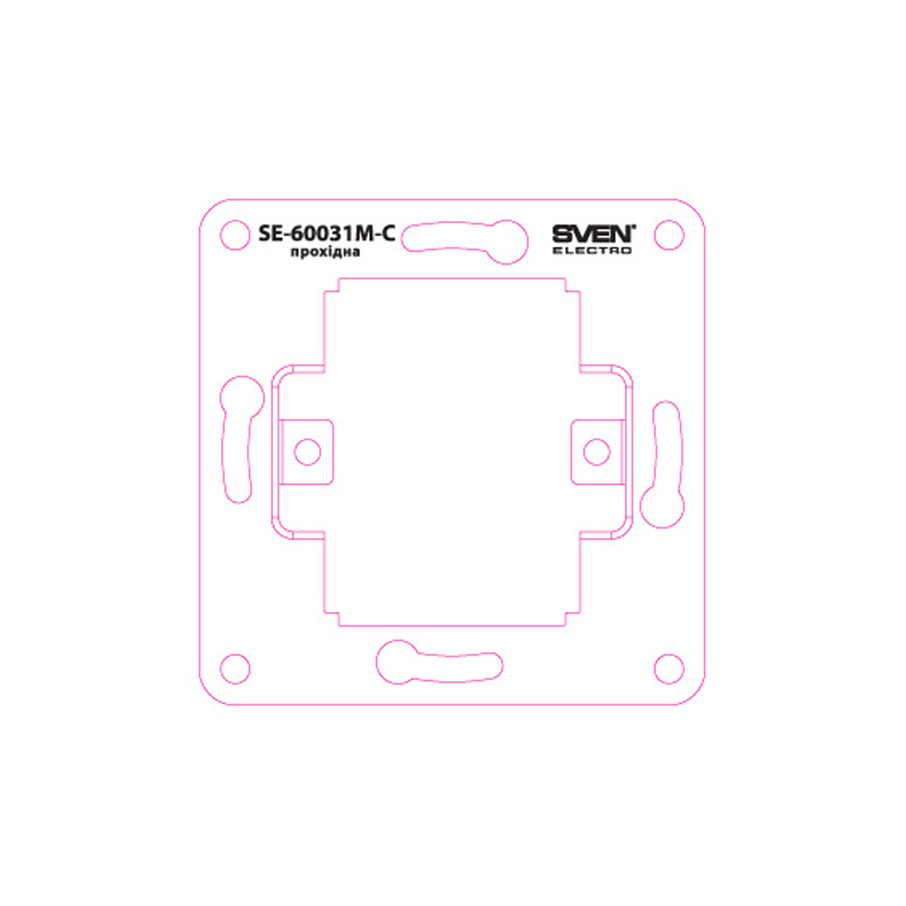 ТВ розетка Sven SE-60031M-C cream (7100012)