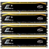 Модуль пам'яті для комп'ютера DDR4 32GB (4x8GB) 2133 MHz Elite Plus Black Team (TPD432G2133HC15QC01)