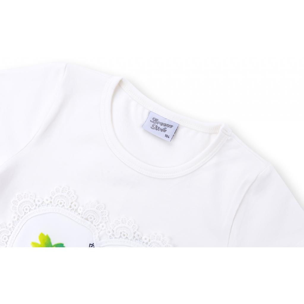 Футболка дитяча Breeze з вежею (8326-128G-white)