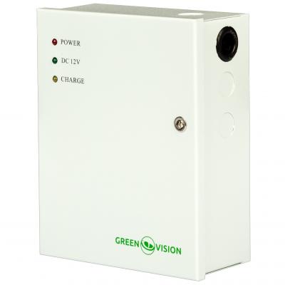 Блок живлення для систем відеоспостереження GreenVision GV-001-UPS-A-1201-3A (5456)