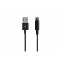 Дата кабель USB 2.0 AM to Micro 5P 1.0m black 2E (2E-CCMAB-BL)