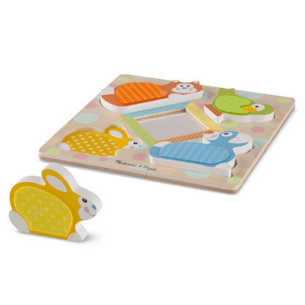 Розвиваюча іграшка Melissa&Doug Дзеркальний пазл з тваринами (MD1898) Розвиваюча іграшка Melissa&Doug Дзеркальний пазл з тваринами (MD1898)