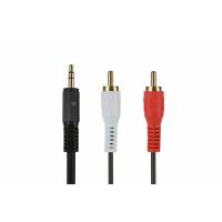 Кабель мультимедійний Jack 3.5mm to 2RCA 1.0m 2E (2E-W33291 2E (2E-W33291M)