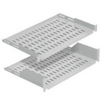 Полка 19" 1U глиб. 250мм, консольна, RAL 9005 Mirsan (MR.RAK1U25.01)
