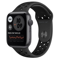 Смарт-годинник Apple Watch Nike SE GPS, 40mm Space Grey Aluminium Case with Anthr (MKQ33UL/A)