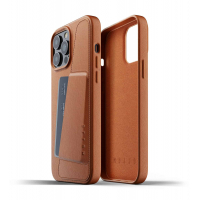 Чохол до мобільного телефона Mujjo Apple iPhone 13 Pro Max Wallet Full Leather, Tan (MUJJO-CL-018-TN)