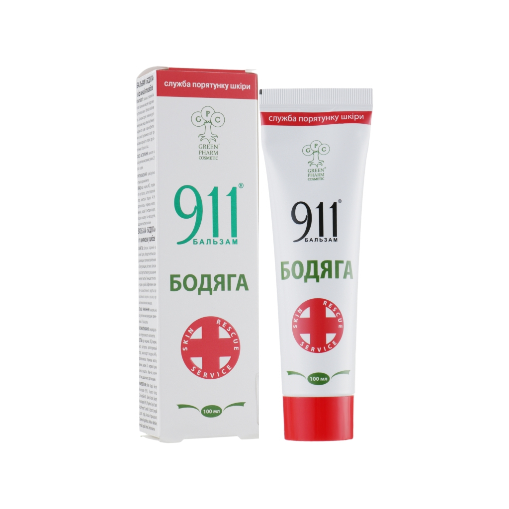 Бальзам для тіла Green Pharm Cosmetic 911 Бодяга 100 мл (4820182112232)