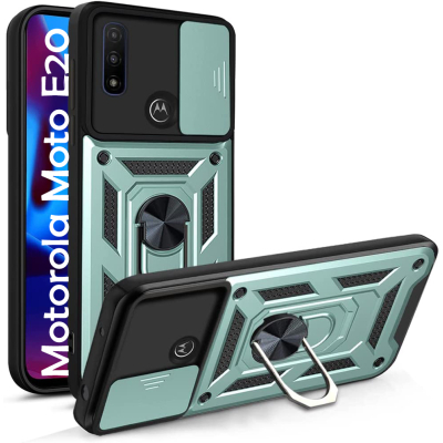 Mobile phone cover BeCover Military Motorola Moto E20 Dark Green (707402)