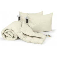 MirSon blanket BamBoo set #1686 Eco Light Creamy Blanket 220x240 + pillows (2200002655859)