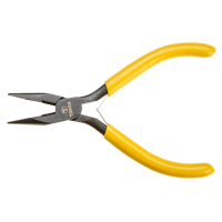 Topex long straight pliers, precision, spring-opening (32D032)