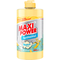 Manual dishwashing liquid Maxi Power Banana 500 ml (4823098411956)