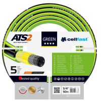 Hose for watering Cellfast GREEN ATS, 3/4", 50m, 5 layers, up to 30 Bar, -20...+60°C (15-121)