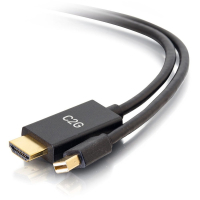 Кабель мультимедійний Mini DP to HDMI 1.8m C2G (CG84436)