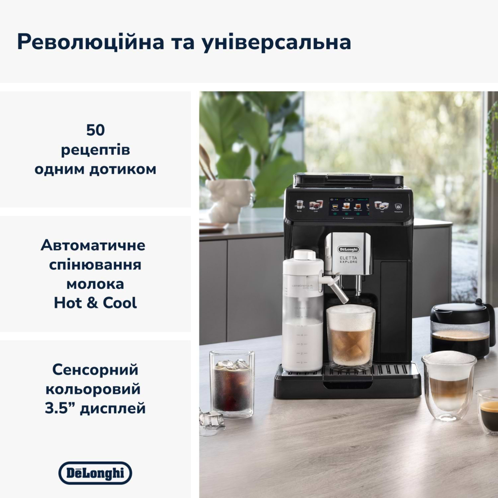 Кавомашина DeLonghi ECAM 450.65.G Кавомашина DeLonghi ECAM 450.65.G