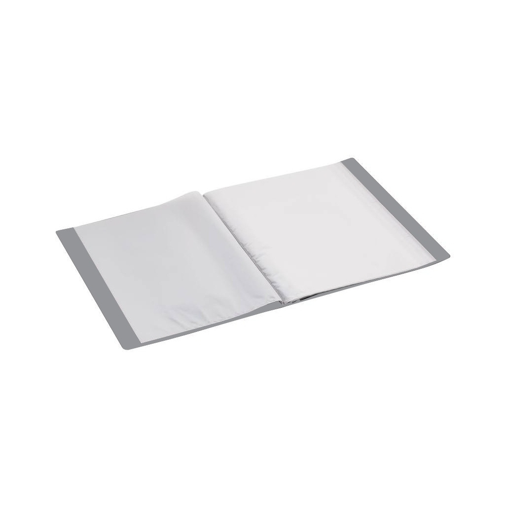 Папка з файлами Economix А4 з 40 файлами, сіра (E30604-10/E30604-10н)