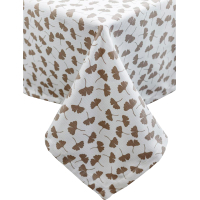 Tablecloth Provence MACAO ginkgo beige 133x180 cm (4823093446885)