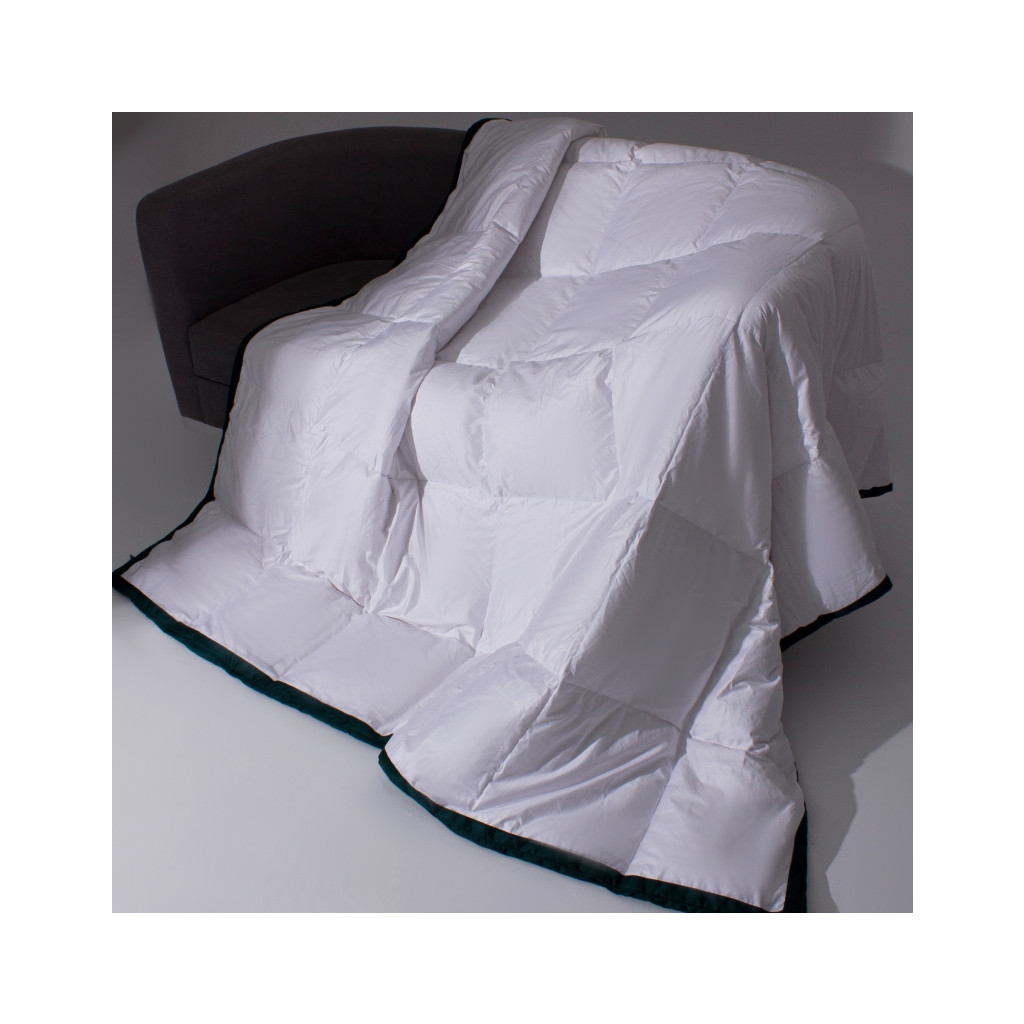 Ковдра MirSon Thinsulat Imperial Satin Luxe Демісезонна 100% пух 155х215 (2200007177653)