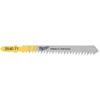 Milwaukee blade for jigsaw T111C, 75mm/ tooth pitch 3.0mm, 5pcs, wood (4932254071)