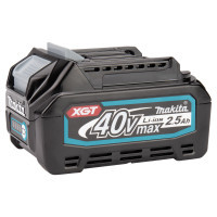 Battery for power tool Makita XGT 40V, 2.5 Ah BL4025 in a cardboard package (191B36-3)