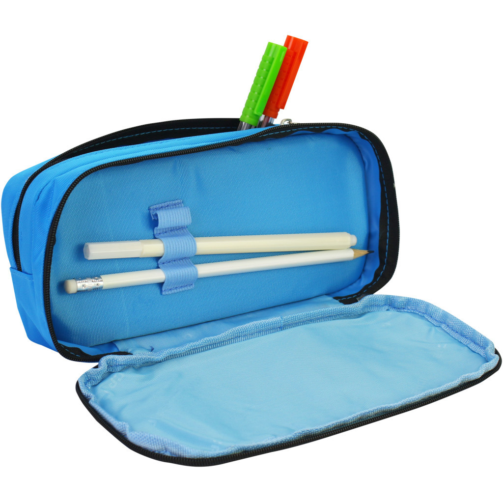 Пенал Cool For School 1 відділення Блакитний (B-8691-blue) Пенал Cool For School 1 відділення Блакитний (B-8691-blue)
