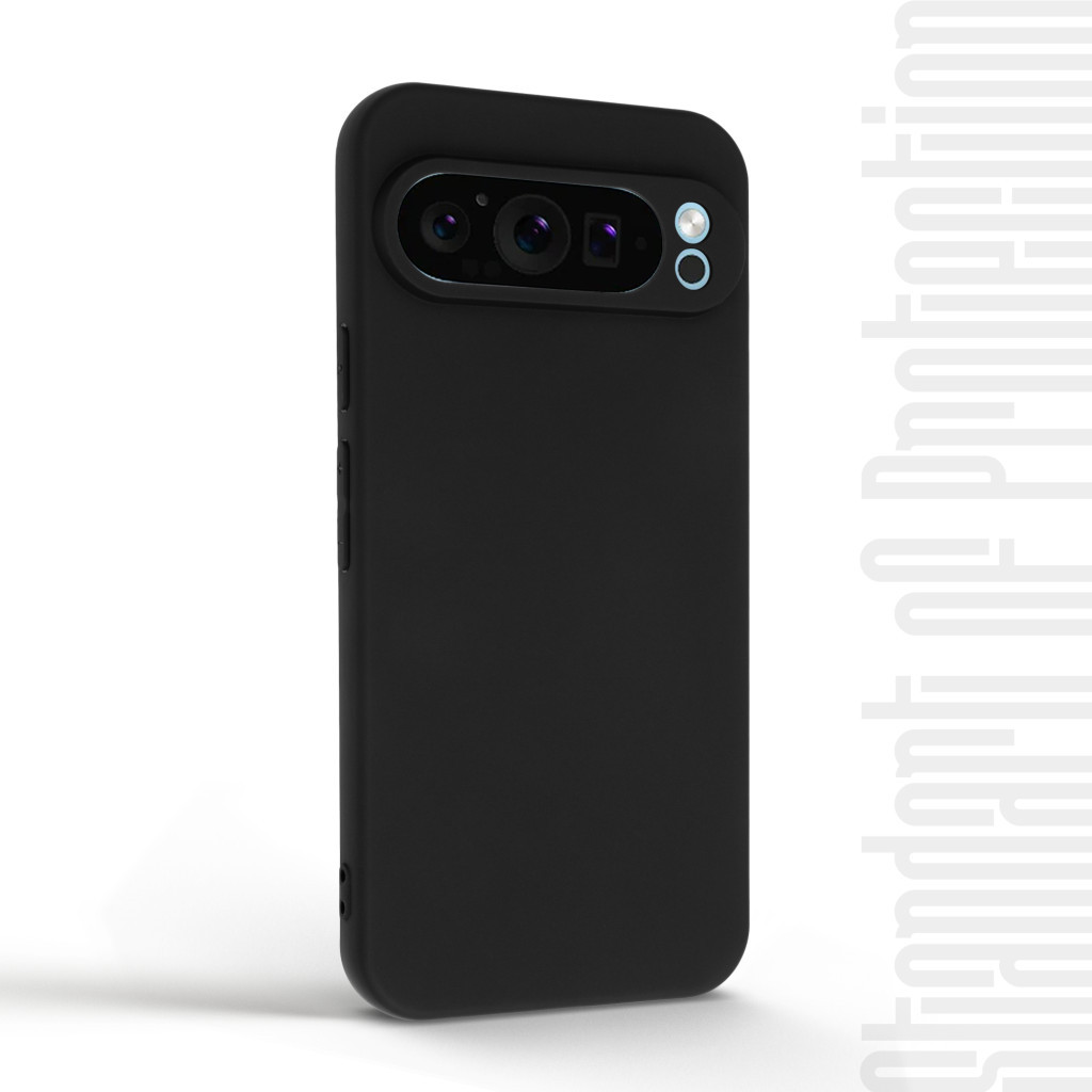 Чохол до мобільного телефона Armorstandart Matte Slim Fit Google Pixel 9 Pro Camera cover Black (ARM74689) Чохол до мобільного телефона Armorstandart Matte Slim Fit Google Pixel 9 Pro Camera cover Black (ARM74689)