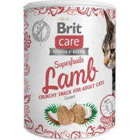 Ласощі для котів Brit Care Superfruits Lamb 100 г - ягня (8595602555697)