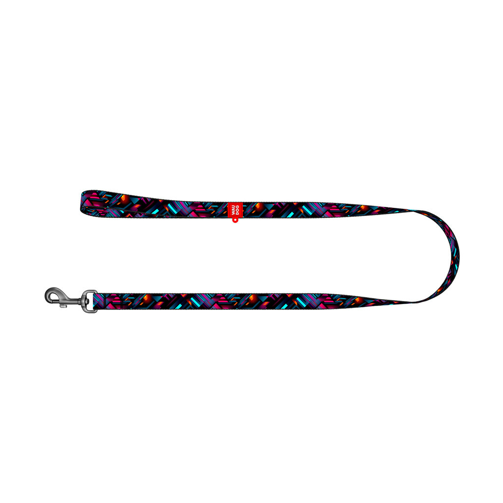 Повідець для собак WAUDOG Nylon "Нескінченні світи" S (340-4058)