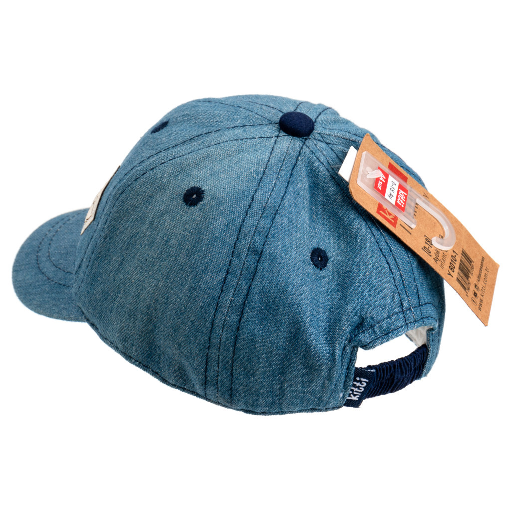 Кепка дитяча Kitti джинсова (Y8010-1-44B-blue)