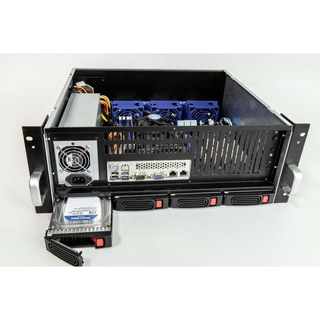 Корпус до сервера CSV 4U-FP-4HS (Hot Swap 4х3,5") (4U-FP)