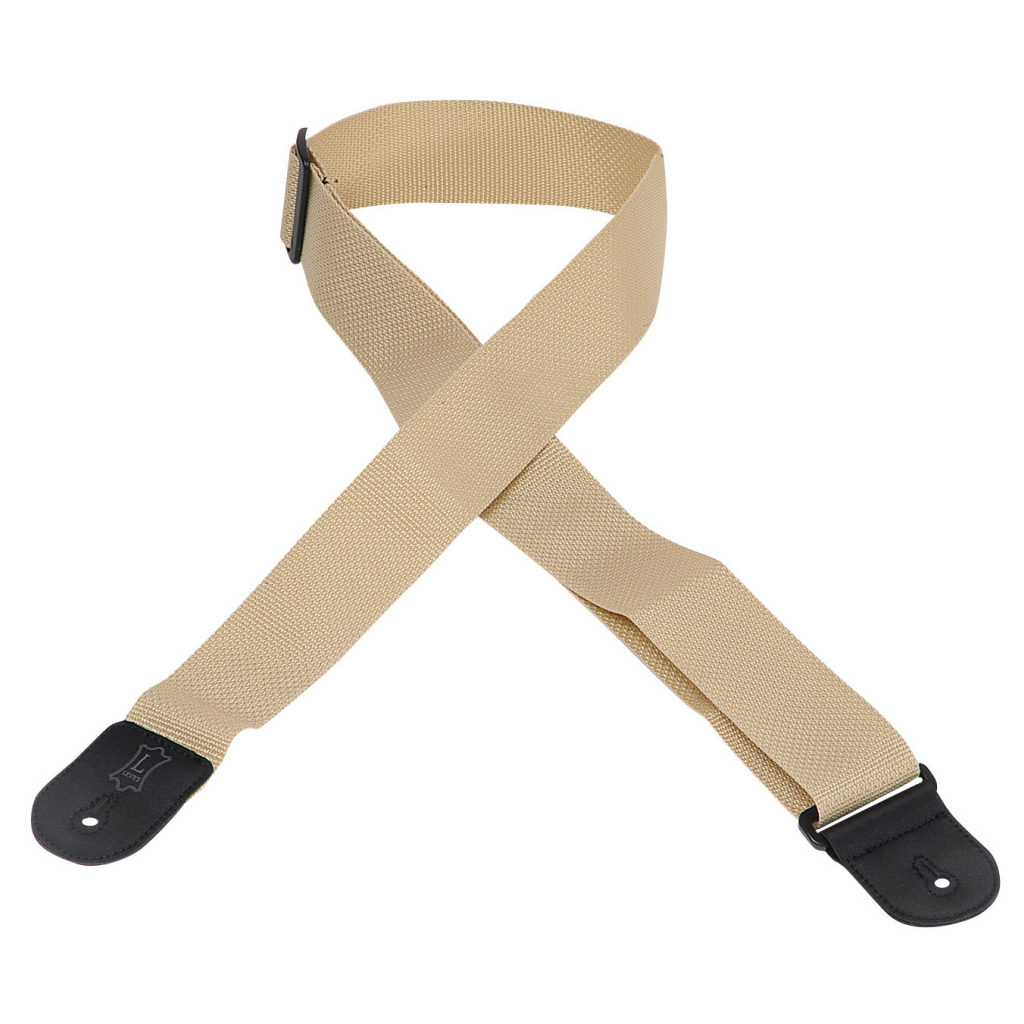 Ремінь для гітари Levy's Classics Series Polypropylene Guitar Strap Tan (M8POLY-TAN)