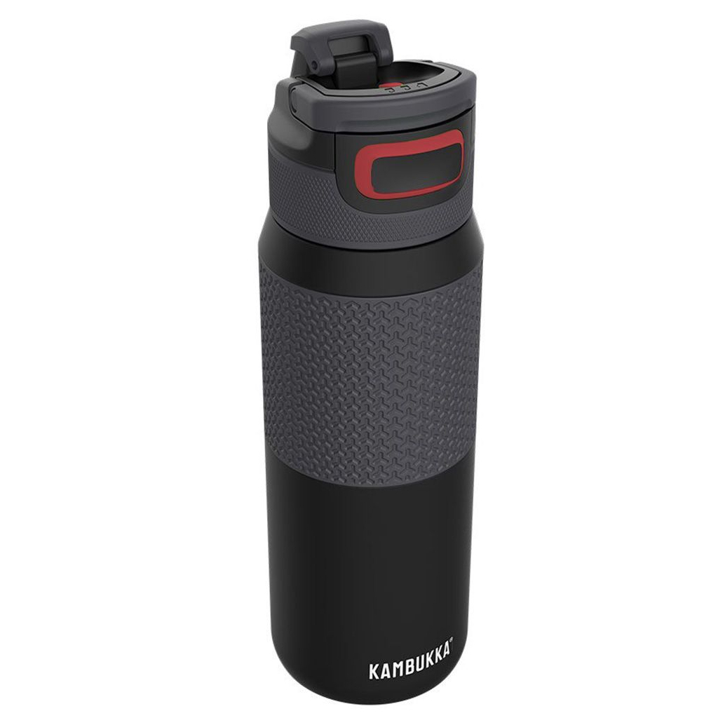 Термокружка Kambukka Elton Insulated 750 мл чорний/червоний (11-03013) Термокружка Kambukka Elton Insulated 750 мл чорний/червоний (11-03013)