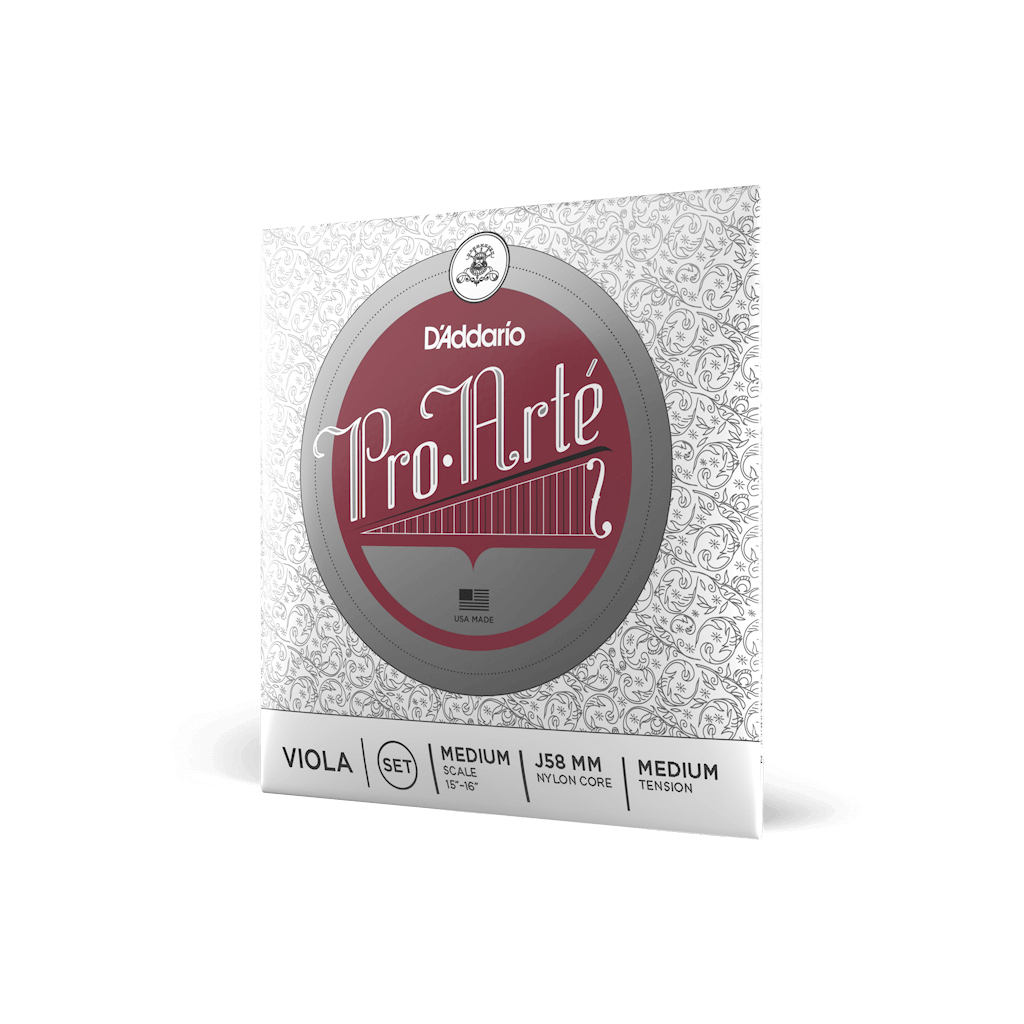Струни для альта D'Addario Pro-Arte Viola String Set Medium Scale Medium Tension (J58 MM)
