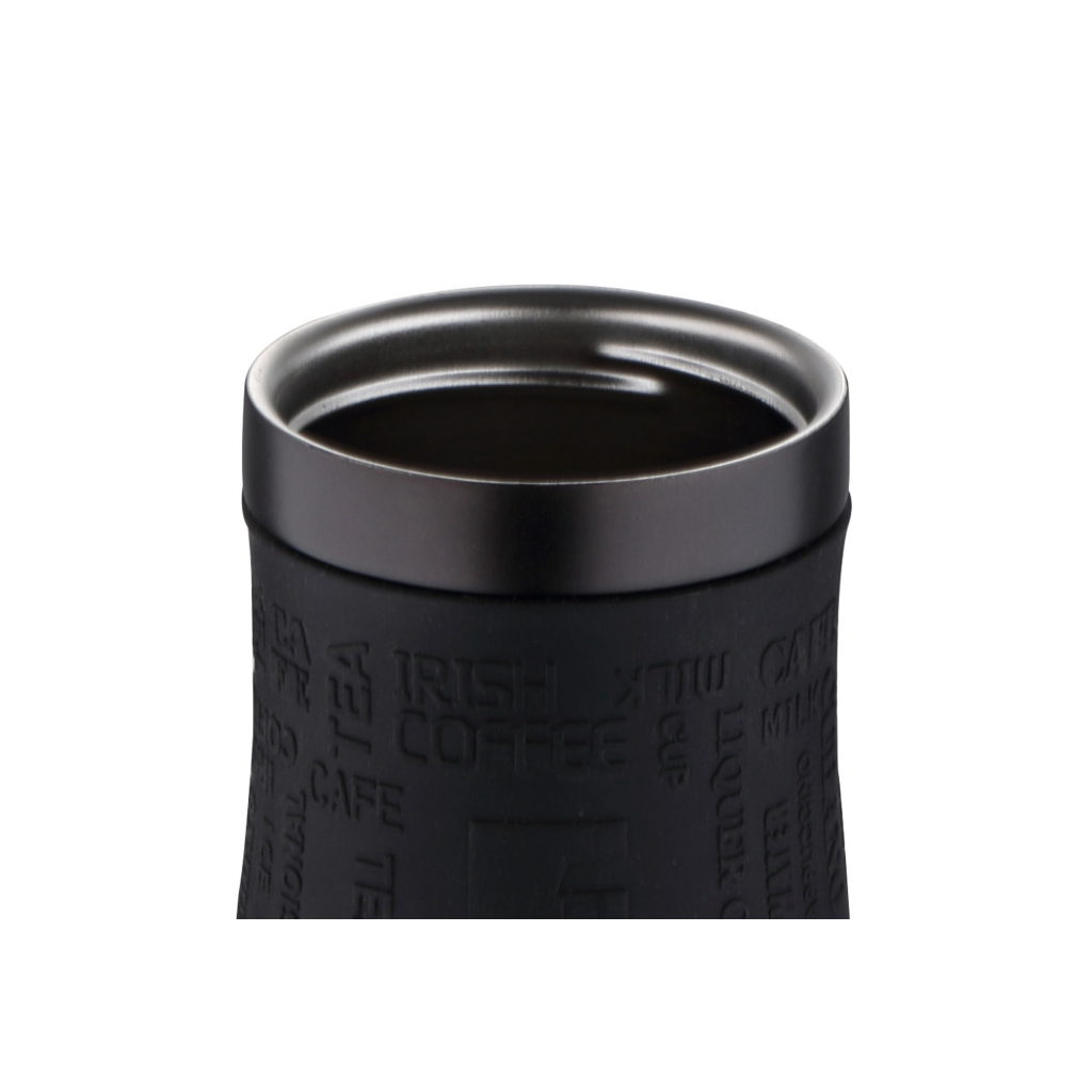 Термокружка Bergner Walking anywhere 400 мл (BG-37518-MBK) Термокружка Bergner Walking anywhere 400 мл (BG-37518-MBK)