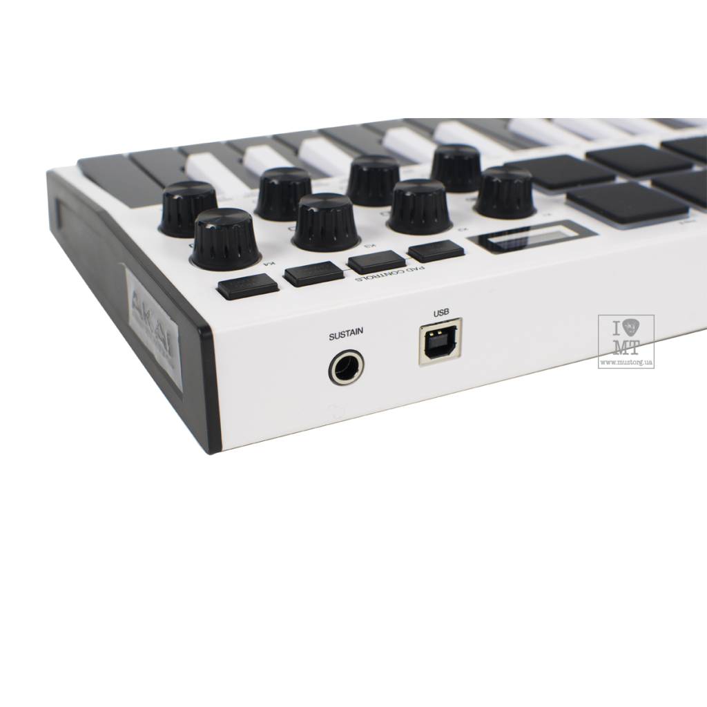 MIDI-клавіатура Akai MPK MINI MK3 White (230878)