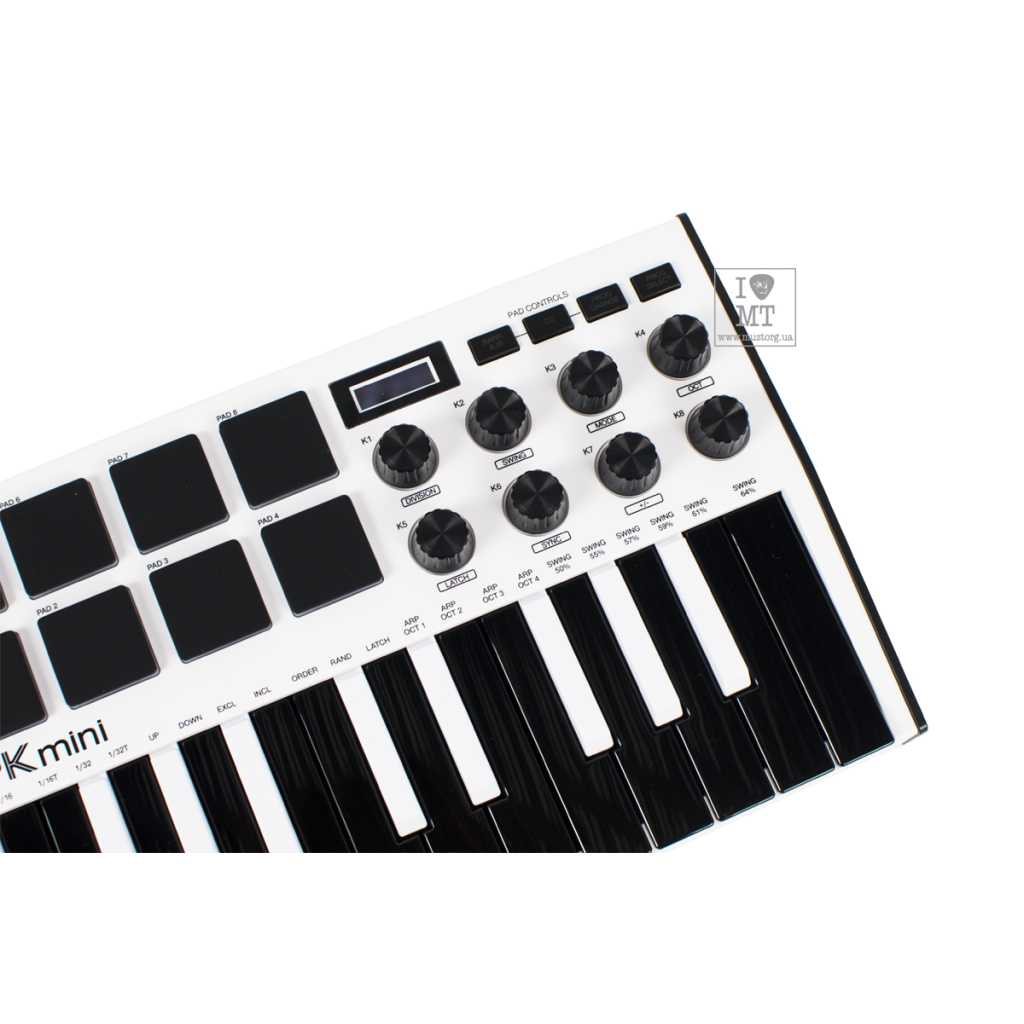 MIDI-клавіатура Akai MPK MINI MK3 White (230878)