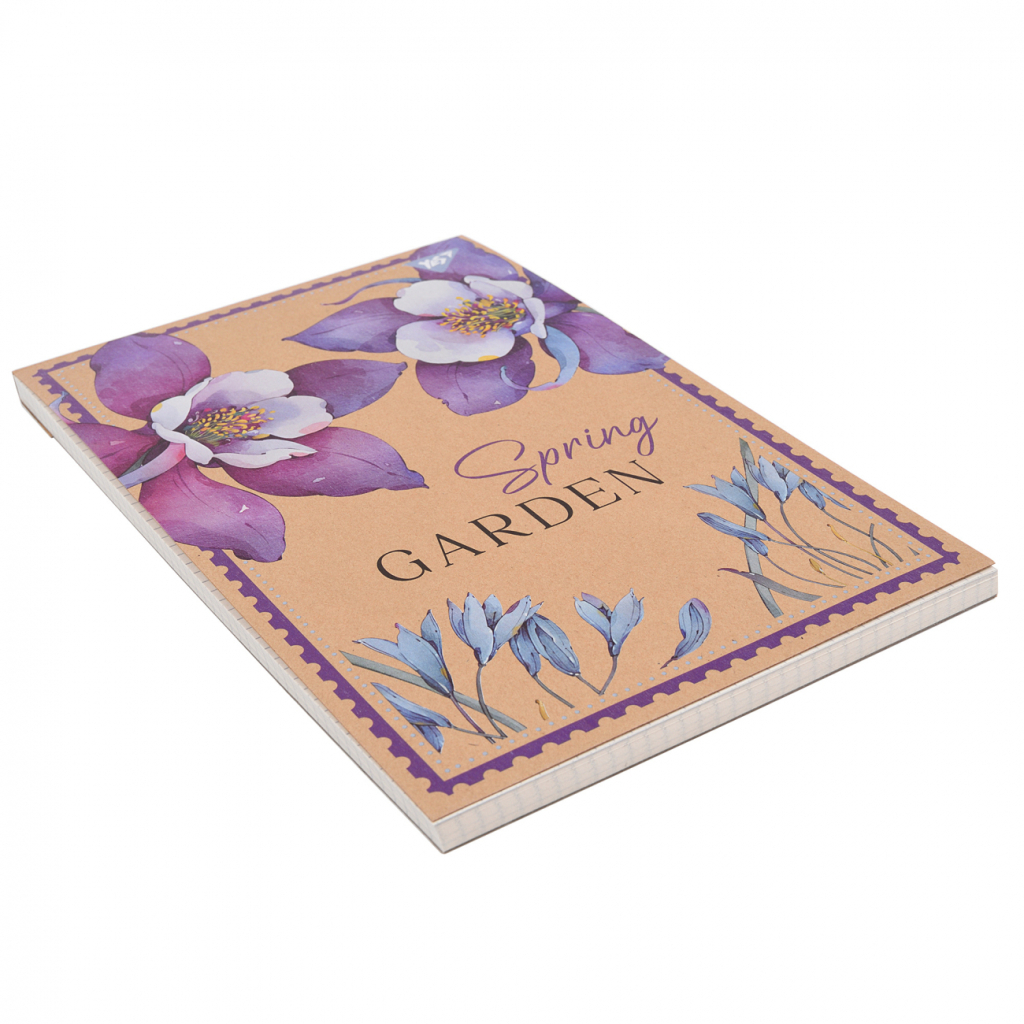 Блокнот Yes Flowers В5 80 аркушів клітинка (151989) Блокнот Yes Flowers В5 80 аркушів клітинка (151989)