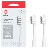 Toothbrush head Oclean Brush Head Professional clean -2 pack Gray (6970810554090)