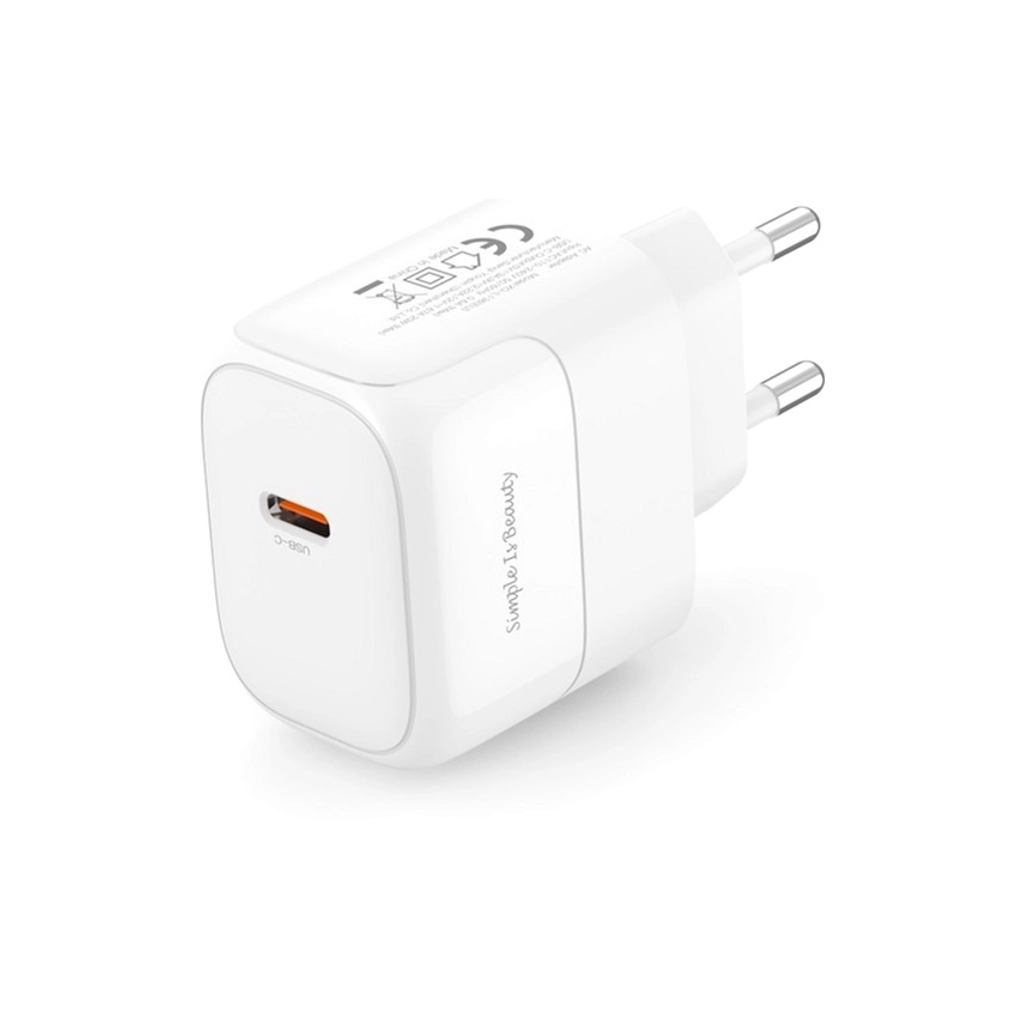 Зарядний пристрій XO L139 2xUSB-C PD65W + 1xUSB-A QC3.0 White (L139.white)
