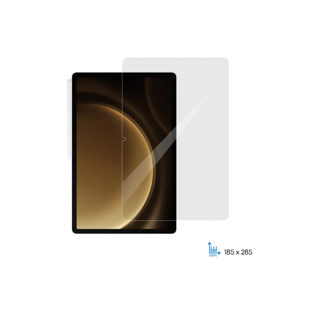 Скло захисне 2E Samsung Galaxy Tab S9FE+ (X616) 12.4"(2023), 2.5D (2E-G-TABS9FEP-LT2.5D-CL)