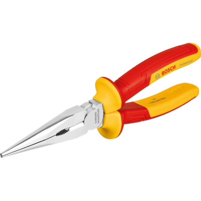 Плоскогубці Bosch Professional, з довгим носом прямі, 200 мм, VDE (1.600.A02.NE3)