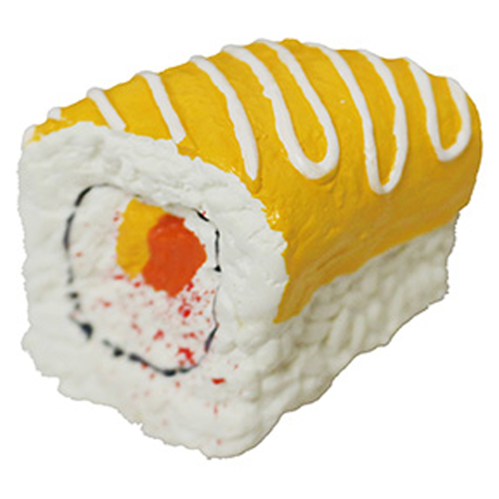 Іграшка для собак MISOKO&CO Форма суші жовта 4.4 см (BEIRJ03528)