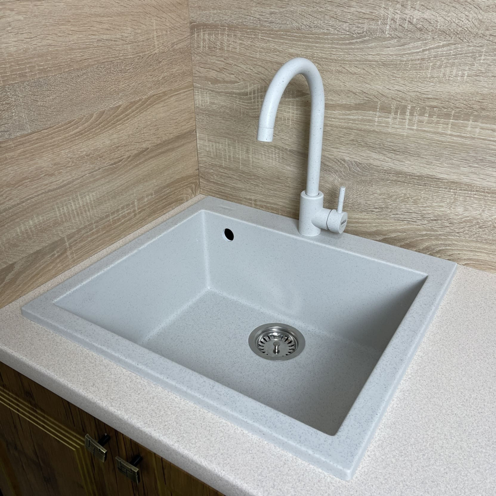 Мийка кухонна Adamant Univer Old stone + змішувач (4824296912110)