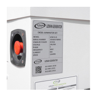 Генератор UZMAN IYI-R-44 дизельний Ricardo K4102ZD 44 KVA/35KW, трифазний 230/400V, 50Hz, 100 л, 2200x900x1200 м (IYI-R-44)