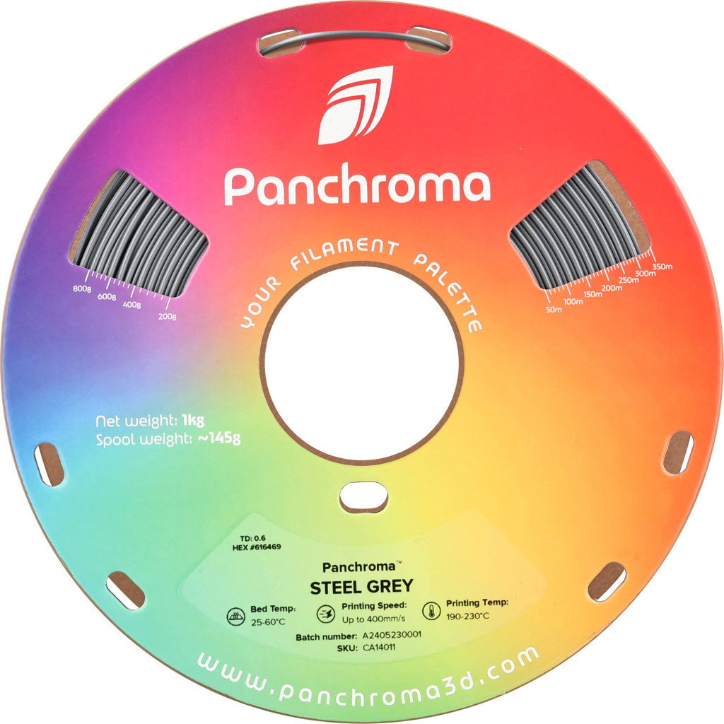 Пластик для 3D-принтера Polymaker PANCHROMA CoPE 1,75mm 1kg STEEL GREY (CA14011)