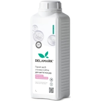 DeLaMark manual dishwashing detergent With silver ions For children's dishes Odorless 1 l (4820152334107)