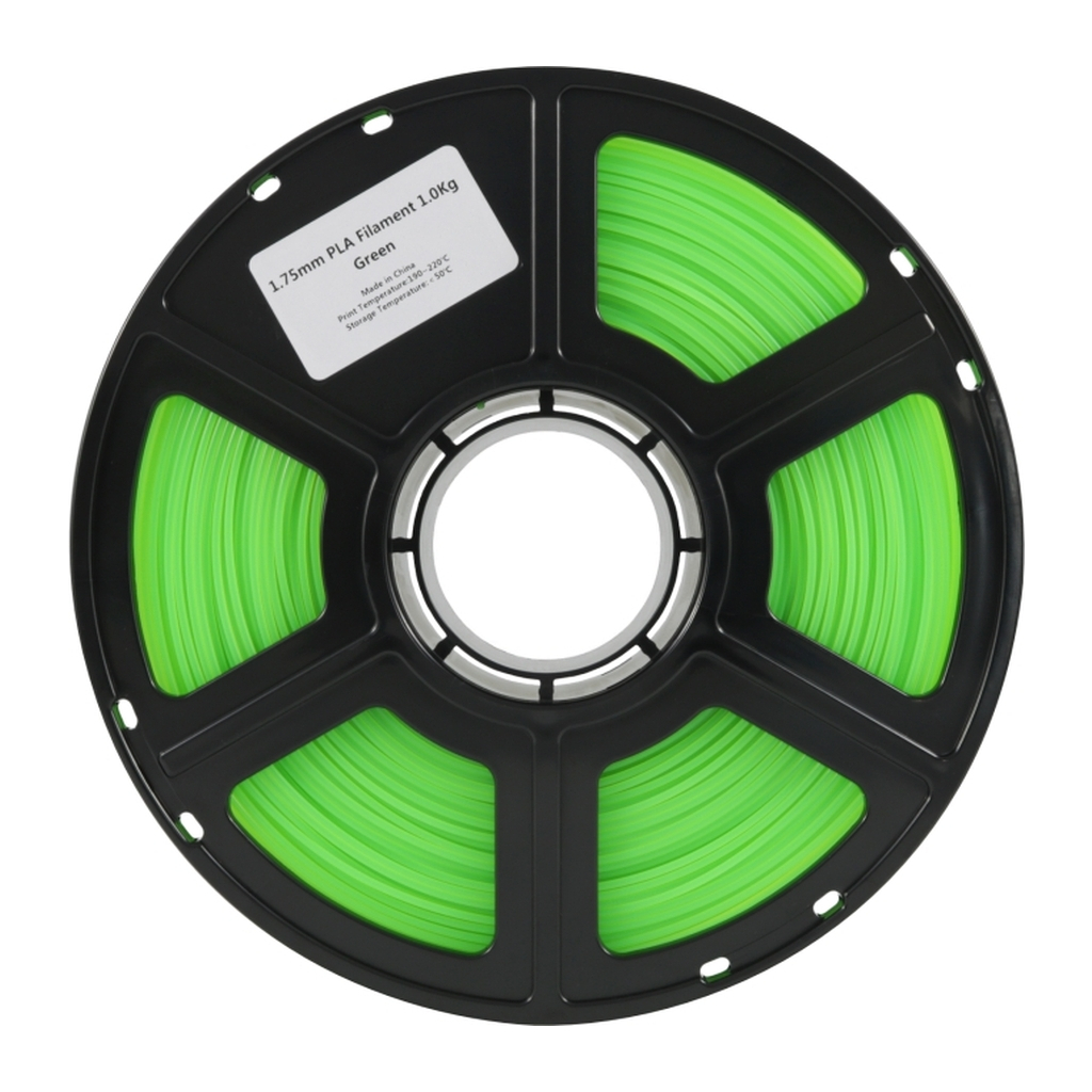 Пластик для 3D-принтера Flashforge PLA 1,75mm 1kg Transparent Green (PTG1)