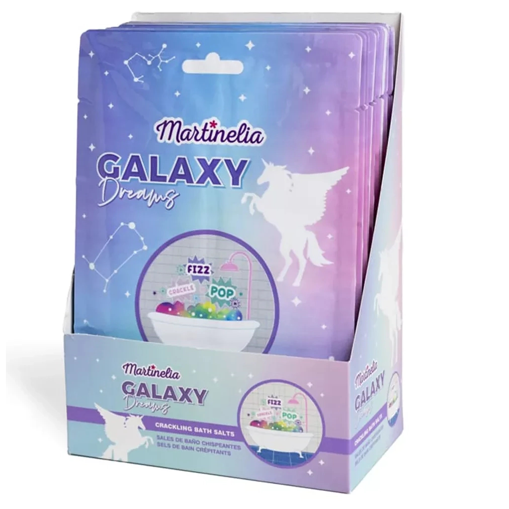 Дитяча косметика Martinelia Сіль для ванни Galaxy dreams тріскотлива (90041)