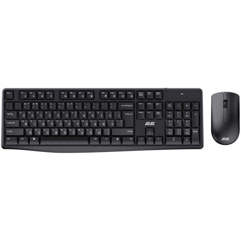 Комплект 2E MK390 Wireless UA Black (2E-MK390MWB_UA)