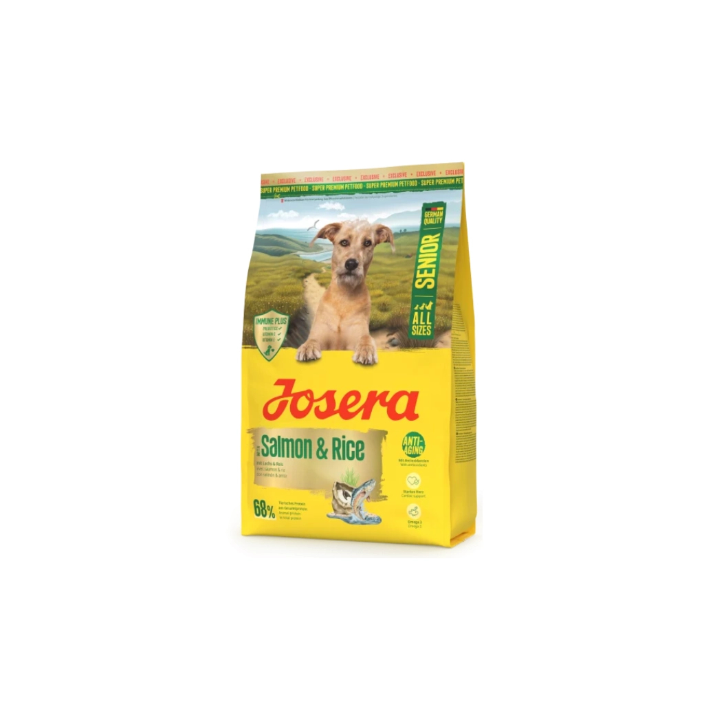 Сухий корм для собак Josera Senior Salmon & Rice All Sizes 3 кг (4032254788188)